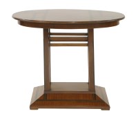 Lot 221 - An Art Deco walnut and rosewood centre table