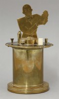 Lot 240 - An Art Deco bar waiter cigarette dispenser