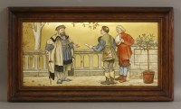 Lot 30 - A Minton's Art Pottery Studio plaque