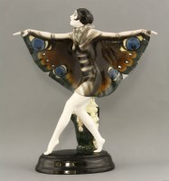 Lot 226 - A Goldscheider pottery figure