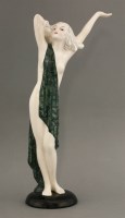 Lot 230 - A Goldscheider figure of a lady
