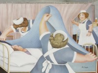 Lot 282 - Beryl Cook (1926-2008)
'ANGELS' 1982
Offset lithograph