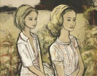 Lot 356 - John O'Connor (1913-2004)
'SISTERS'
Signed l.l.