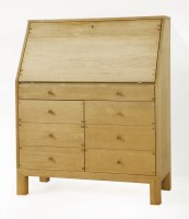 Lot 419 - A Danish oak bureau