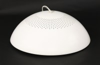 Lot 440 - A Danish perforated pendant light fitting