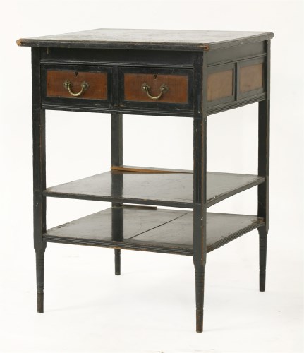 Lot 77 - An Aesthetic ebonised side cabinet