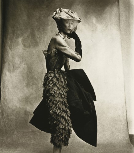 Lot 479 - Irving Penn (1917-2009) COCOA DRESS (BALENCIAGA)
