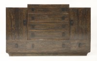Lot 143 - An Art Deco coromandel sideboard