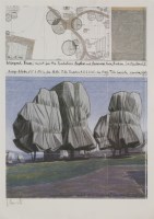 Lot 492 - Christo
WRAPPED TREES