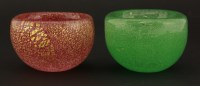 Lot 561 - Two Venini glass bowls