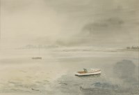 Lot 360 - Roland Vivian Pitchforth (1895-1982)
RIVER BLACKWATER
Signed and dated 47? in pencil l.r.