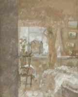 Lot 366 - Peter Jamieson (b.1945)
'DI IN THE BEDROOM