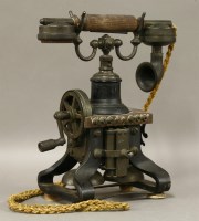 Lot 60 - An Ericsson 'Skeleton' telephone