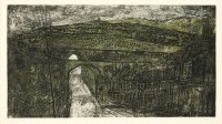 Lot 291 - Norman Ackroyd RA (b.1938)
'MALIGNANT TOPOGRAPHY'
Etching and aquatint