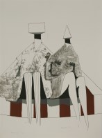 Lot 296 - Lynn Chadwick (1914-2003)
SEATED FIGURES