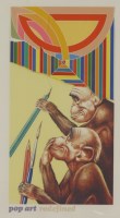 Lot 298 - Sir Eduardo Paolozzi RA (1924-2005)
'POP ART REDEFINED'
Screenprint