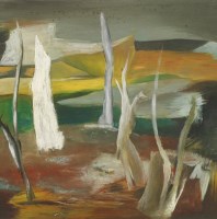 Lot 344 - Michael Heindorff (b.1949)
'LAKE ISLAND';
'CASARES';
'LAKE TREE';
UNTITLED
Three signed