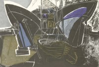Lot 275 - Michael Rothenstein RA (1908-1993)
'BOATS AT BURNHAM ON CROUCH'
Linocut