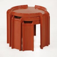 Lot 616 - A nest of three tables