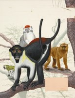 Lot 307 - David Nockels
MONKEYS - a book illustration
Signed l.l.