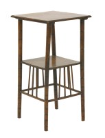 Lot 68 - A walnut table