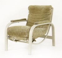 Lot 118 - An aluminium tubular framed 'Aeroplane' armchair