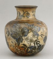 Lot 37 - R W Martin & Brothers stoneware vase