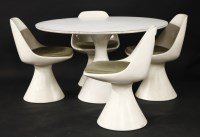 Lot 611 - An Arkana 'mushroom' dining table
