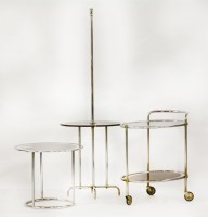 Lot 135 - Three chrome and mirrored 'Savoy' items
