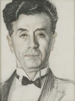 Lot 334 - Austin Osman Spare (1886-1956)
PORTRAIT OF JACK SENIOR (JACK LOW)
Signed with initials l.r.
