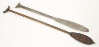 Lot 225 - A Solomon Islands' paddle