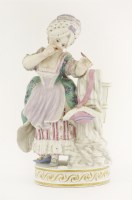 Lot 55 - A Meissen Figure