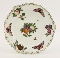 Lot 4 - A Chelsea gold anchor Plate
