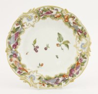 Lot 5 - A Chelsea gold anchor Plate