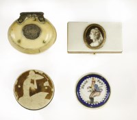 Lot 103 - Four ivory boxes