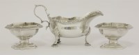 Lot 126 - A pair of Britannia standard silver salts