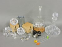 Lot 411 - A Waterford Crystal ship's decanter