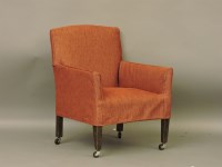 Lot 676 - An Edwardian tub chair