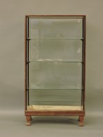 Lot 735 - A 1930's shop display cabinet