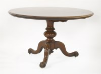 Lot 699 - A Victorian mahogany centre table