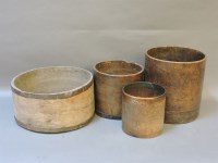 Lot 669 - A graduated set of four corn measures