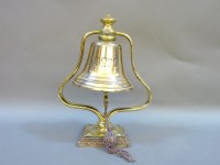 Lot 384 - A bronze ship's bell