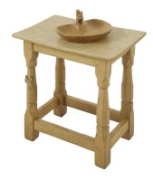 Lot 70 - A Wilf 'Squirrelman' Hutchinson stool