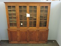 Lot 700 - A late Victorian oak bookcase