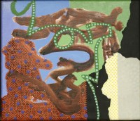 Lot 165 - Clyde Hopkins (b.1946)
'GROTTO PAINTING'
Signed