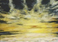 Lot 158 - John Houston RSA (1930-2008)
'EVENING SKY