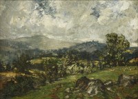 Lot 159 - Gerald Edward Moira (1867-1959)
'THE EDGE OF DARTMOOR'
Signed l.l.
