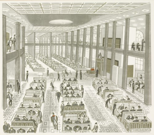 Lot 6 - Edward Bawden RA (1903-1989)
'LLOYDS 1963'
Lithograph