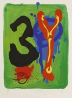 Lot 64 - John Hoyland RA (1934-2011)
'NAMES AND VOICES'
Screenprint