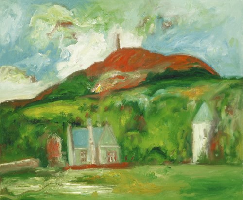 Lot 20 - John Bellany RA (1942-2013)
A LANDSCAPE